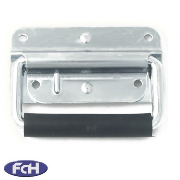 Sprung Surface Mount Handle with Rubber Grip